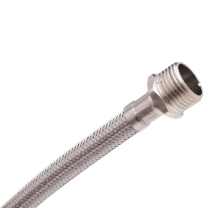 Flexible Mallado de Acero Inoxidable Macho Fijo